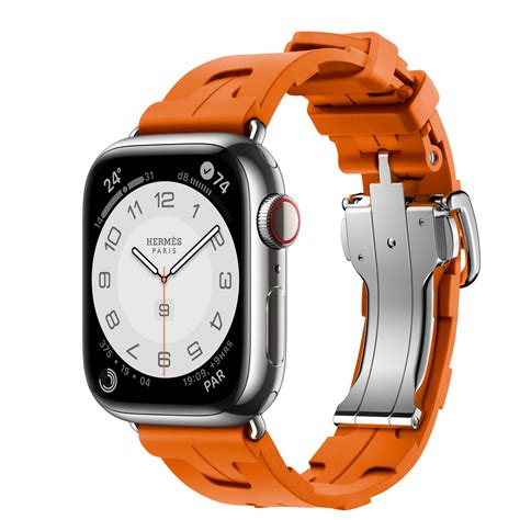 how to put on hermes apple watch band|hermes apple watch band cost.